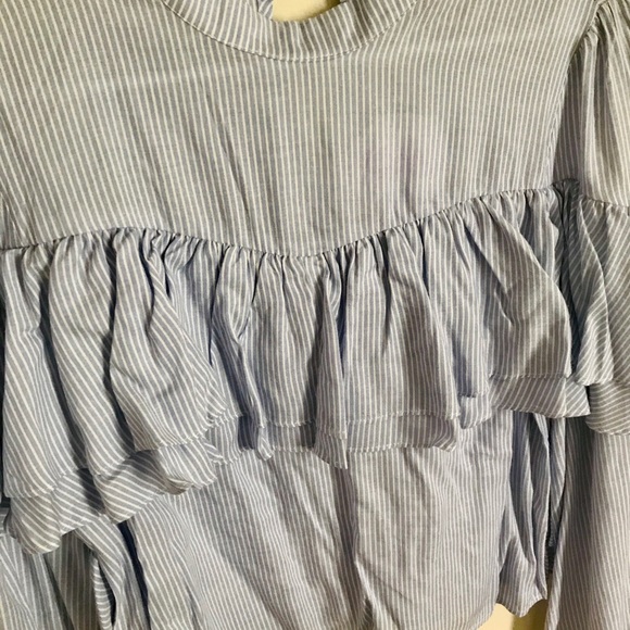 🌿 𝚜𝚎𝚎𝚛𝚜𝚞𝚌𝚔𝚎𝚛 𝚛𝚞𝚏𝚏𝚕𝚎 𝚋𝚕𝚘𝚞𝚜𝚎 - Picture 2 of 2